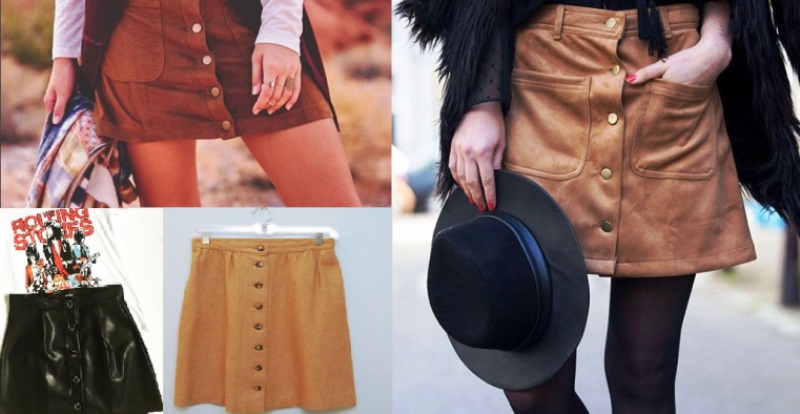 button-front skirts_New_Love_Times